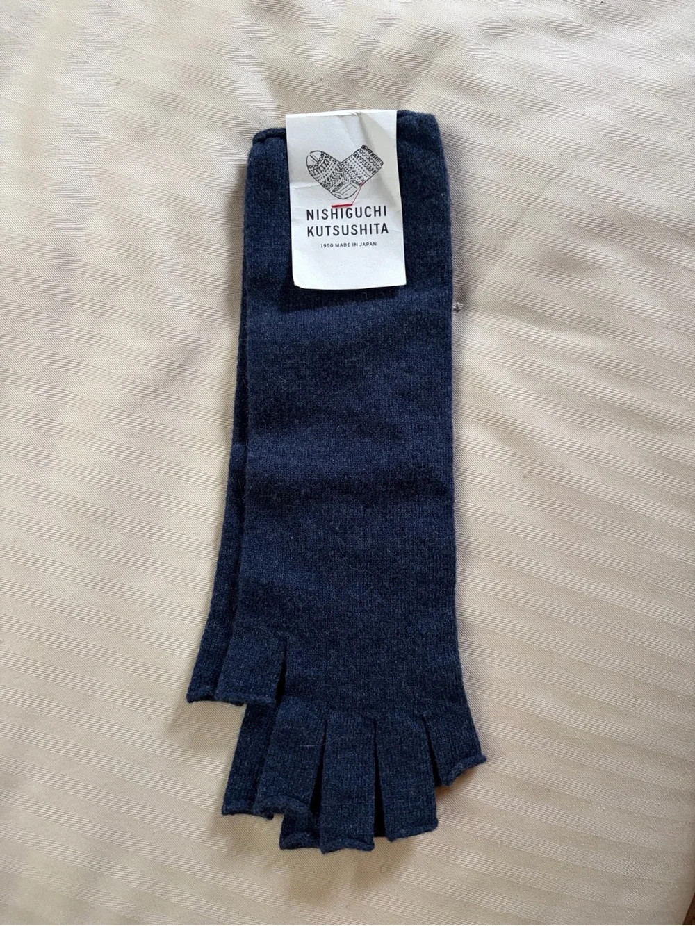 NWT Nishiguchi Kutsushita Wool Fingerless Gloves